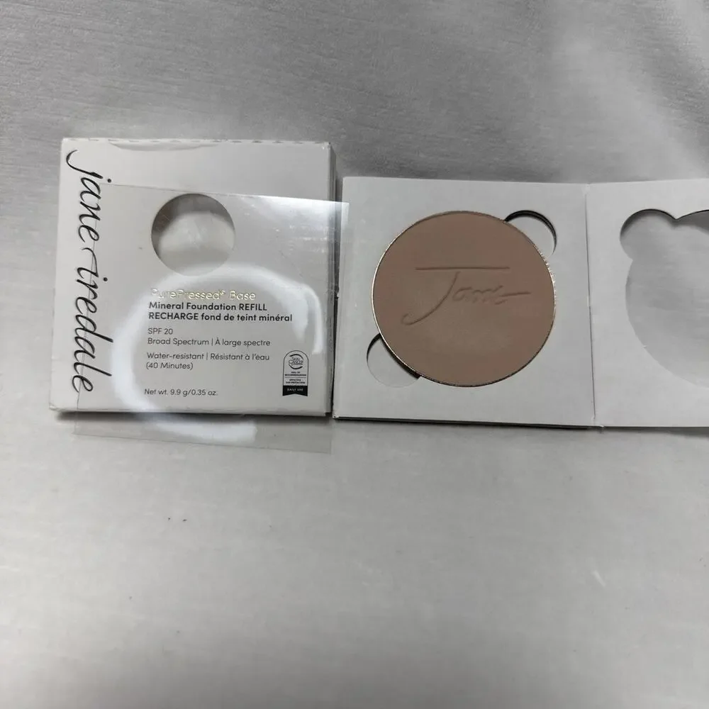 Jane Iredale PurePressed Base Mineral Foundation Refill Suntan FLAWED SEE PIC
